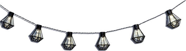 Изображение товара Светодиодная гирлянда AksHome Тип 1 Фонарики 10LED 1.65м 2АА