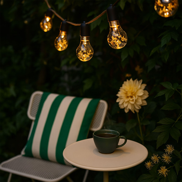 Изображение товара Светодиодная гирлянда AksHome Тип 2 Лампочки 10LED 1.65м 2АА