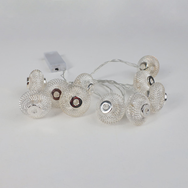 Изображение товара Светодиодная гирлянда AksHome Тип 3 Фонарики 10LED 1.65м 2АА