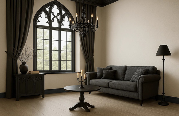 Изображение товара Уголок для плинтуса Sanrelia Ultra Line 715 Готика скин (2шт, наружный)