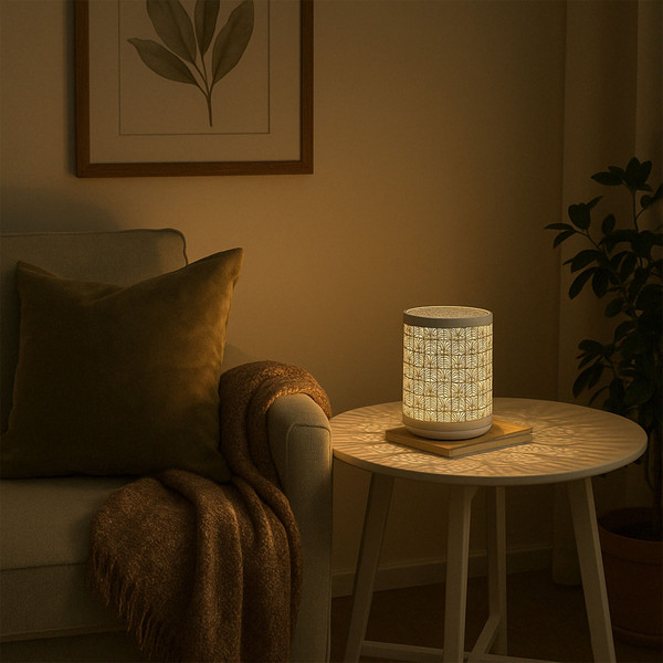 Изображение товара Ночник AksHome Тип 2 Лампа Кружево 8х11см 1LED 3ААА