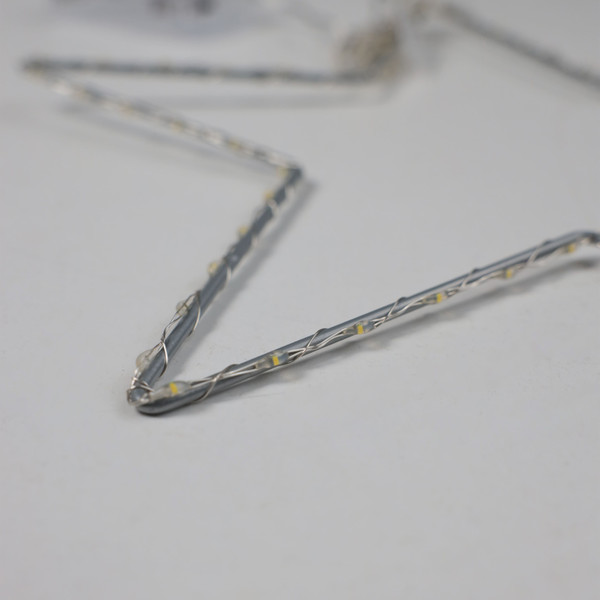 Изображение товара Подвеска новогодняя AksHome Тип 3 Звезда 30см 84LED 3АА