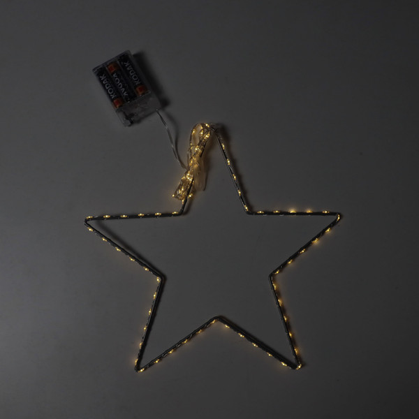 Изображение товара Подвеска новогодняя AksHome Тип 3 Звезда 30см 84LED 3АА