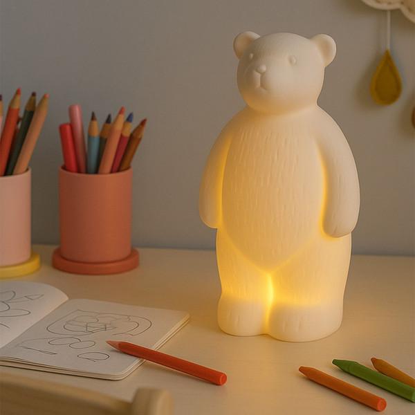 Изображение товара Ночник AksHome Тип 9 Мишка 9.5х8х17.8см 1LED LR44x3
