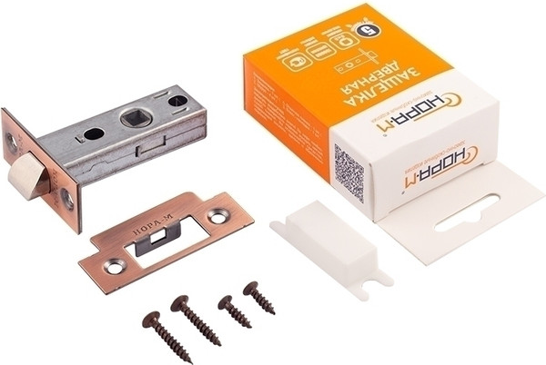 Изображение товара Защелка врезная Нора-М С-45 AC / 12140 (старая медь, хедер)