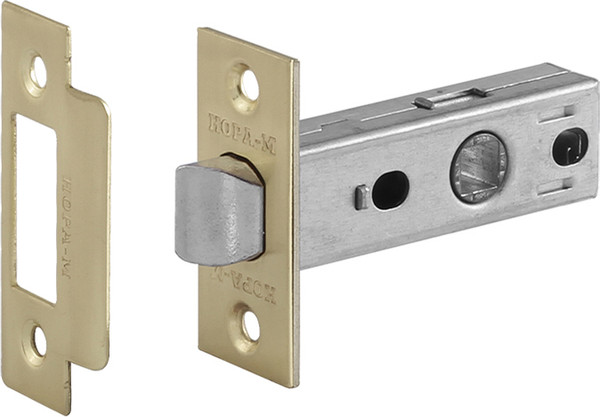 Изображение товара Защелка врезная Нора-М С-45 SB / 9008 (матовое золото)