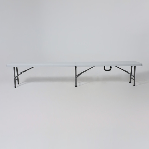 Изображение товара Скамья складная AksHome Bench Тип 2 (белый, 240х30х43)