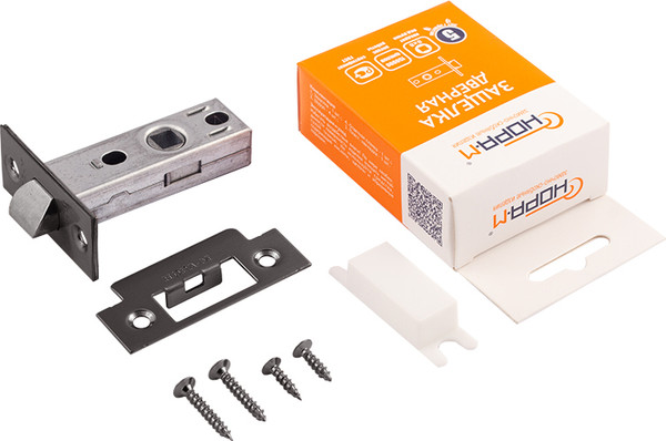 Изображение товара Защелка врезная Нора-М С-45 / 16671 (матовый кофе, хедер)