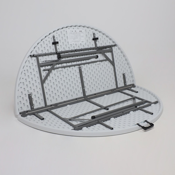 Изображение товара Стол складной AksHome Table тип 10 D152х74 (белый)
