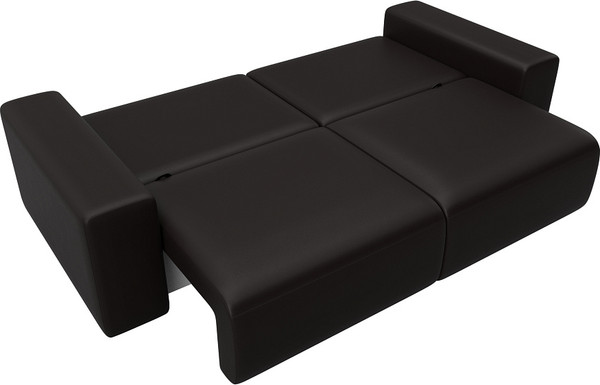 Изображение товара Диван Лига Диванов Лига-036 НПБ Классик / 127650 (экокожа Grifon 12 коричневый)