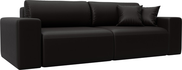 Изображение товара Диван Лига Диванов Лига-036 НПБ Классик / 127650 (экокожа Grifon 12 коричневый)