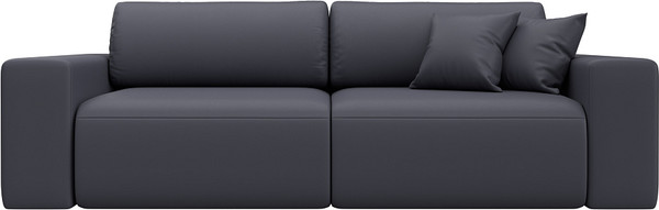 Изображение товара Диван Лига Диванов Лига-036 НПБ Классик / 127653 (экокожа Grifon 15 серый)