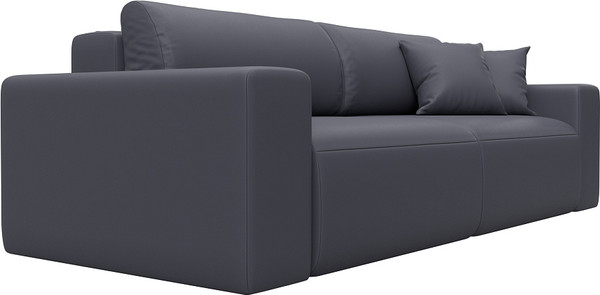 Изображение товара Диван Лига Диванов Лига-036 НПБ Классик / 127653 (экокожа Grifon 15 серый)