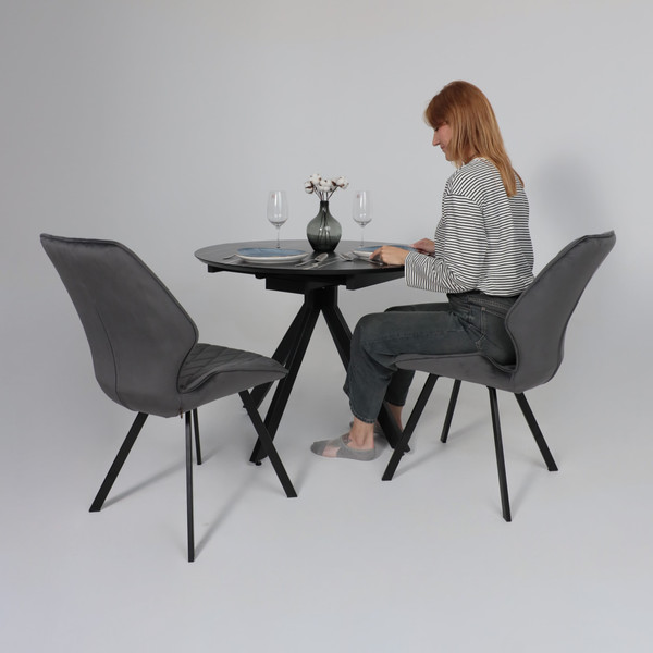 Изображение товара Стул Мамадома Rafael (d10 Hematite Lux/черный)