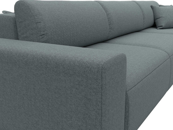 Изображение товара Диван Лига Диванов Лига-036 НПБ Классик Лонг / 124205 (рогожка амур серый)