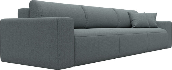 Изображение товара Диван Лига Диванов Лига-036 НПБ Классик Лонг / 124205 (рогожка амур серый)