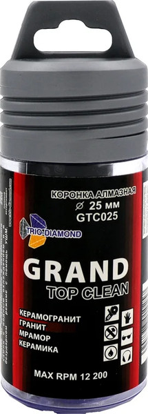 Изображение товара Коронка Trio Diamond Grand Top Clean / GTC025