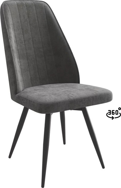 Изображение товара Стул Мамадома Leonard M-R1 360 (b28 Antracite Lux/черный)