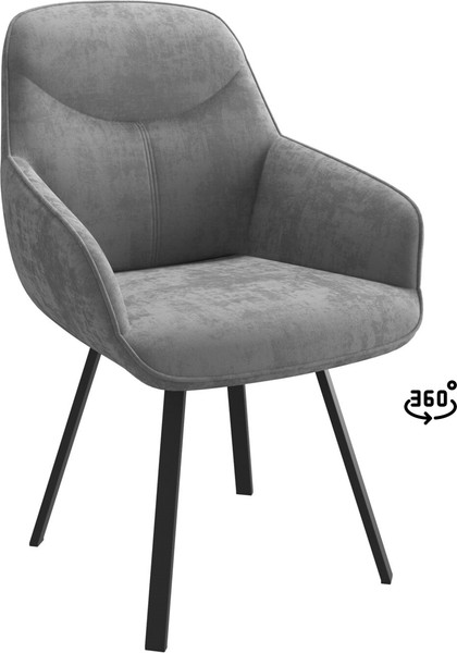 Изображение товара Стул Мамадома Romeo Smile 360 (b22 Grey Lux/черный)
