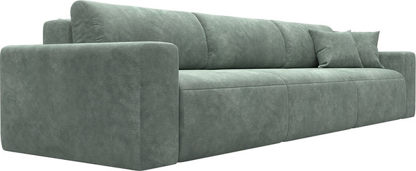 Изображение товара Диван Лига Диванов Лига-036 НПБ Классик Лонг / 127666 (велюр Brut 08 зеленый)