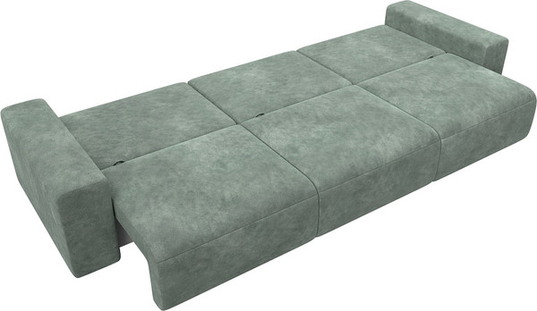 Изображение товара Диван Лига Диванов Лига-036 НПБ Классик Лонг / 127666 (велюр Brut 08 зеленый)