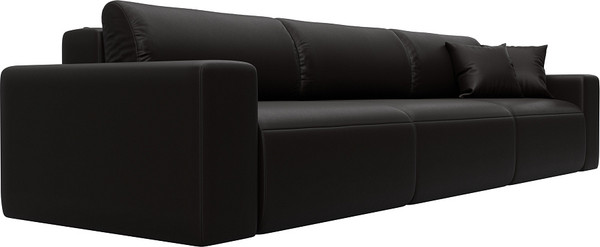 Изображение товара Диван Лига Диванов Лига-036 НПБ Классик Лонг / 127670 (экокожа Grifon 12 коричневый)