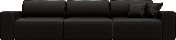 Изображение товара Диван Лига Диванов Лига-036 НПБ Классик Лонг / 127670 (экокожа Grifon 12 коричневый)