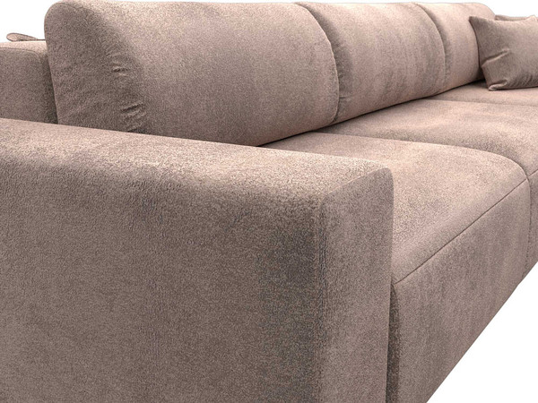 Изображение товара Диван Лига Диванов Лига-036 НПБ Классик Лонг / 127675 (велюр Tower 05 бежевый)