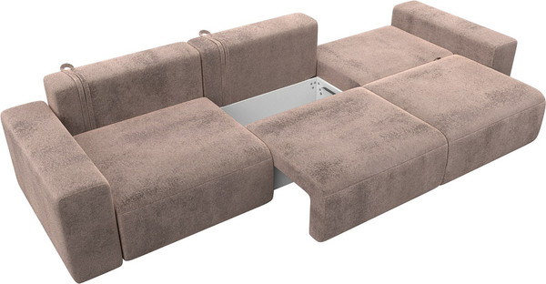 Изображение товара Диван Лига Диванов Лига-036 НПБ Классик Лонг / 127675 (велюр Tower 05 бежевый)