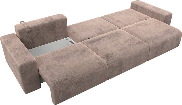 Изображение товара Диван Лига Диванов Лига-036 НПБ Классик Лонг / 127675 (велюр Tower 05 бежевый)