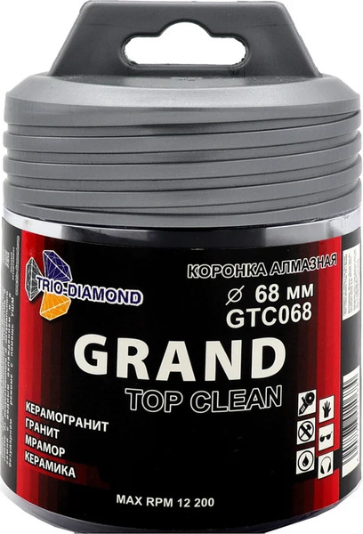 Изображение товара Коронка Trio Diamond Grand Top Clean GTC068