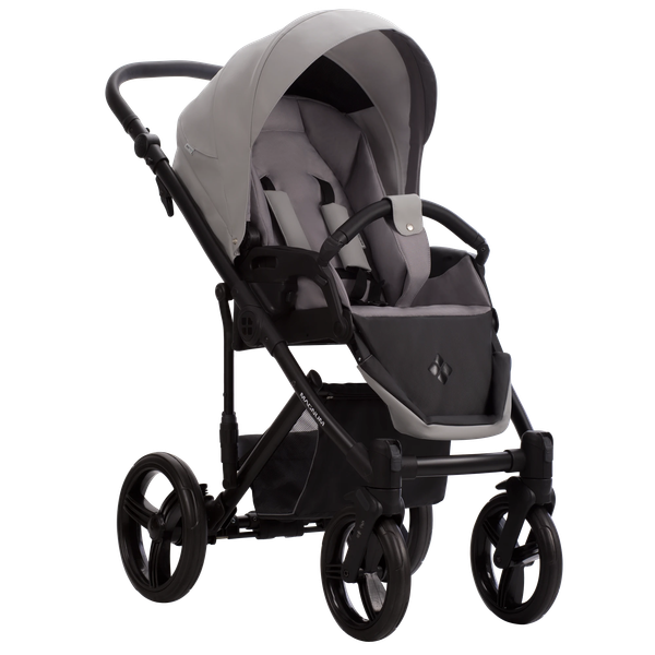 Изображение товара Детская универсальная коляска Bebetto Magnum Light Pro 2в1 (03, светло-серая кожа)