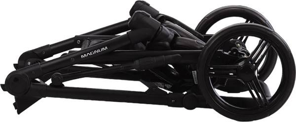 Изображение товара Детская универсальная коляска Bebetto Magnum Light Pro 2в1 (03, светло-серая кожа)