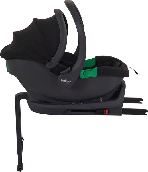 Изображение товара Автокресло INDIGO Minky I-Size с базой 0+ (черный)
