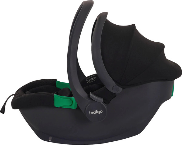 Изображение товара Автокресло INDIGO Minky I-Size с базой 0+ (черный)