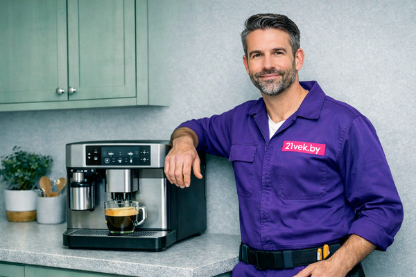 Изображение товара Установка и настройка кофемашины 21vek+ 1 единица