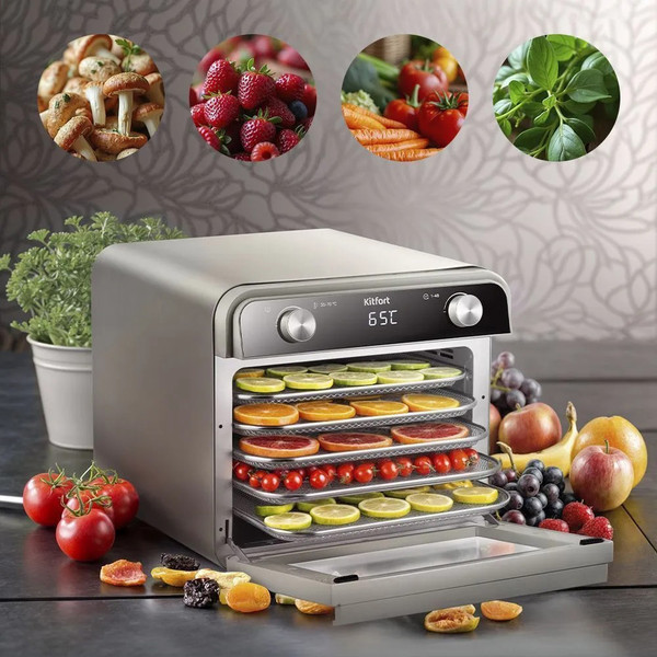 Изображение товара Сушилка для овощей и фруктов Kitfort КТ-4951