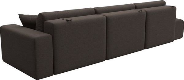 Изображение товара Диван Лига Диванов Лига-036 НПБ Модерн Лонг подлокотник справа / 124211 (рогожка амур коричневый)