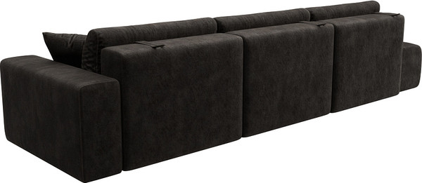 Изображение товара Диван Лига Диванов Лига-036 НПБ Модерн Лонг подлокотник справа / 127688 (велюр Brut 17 коричневый)