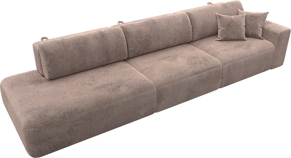 Изображение товара Диван Лига Диванов Лига-036 НПБ Модерн Лонг подлокотник справа / 127695 (велюр Tower 05 бежевый)