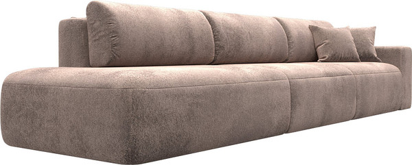 Изображение товара Диван Лига Диванов Лига-036 НПБ Модерн Лонг подлокотник справа / 127695 (велюр Tower 05 бежевый)