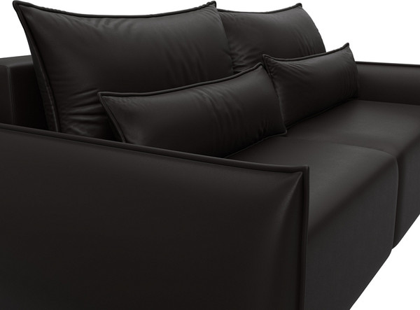 Изображение товара Диван Лига Диванов Лига-051 НПБ / 129879 (экокожа Grifon 12 коричневый)