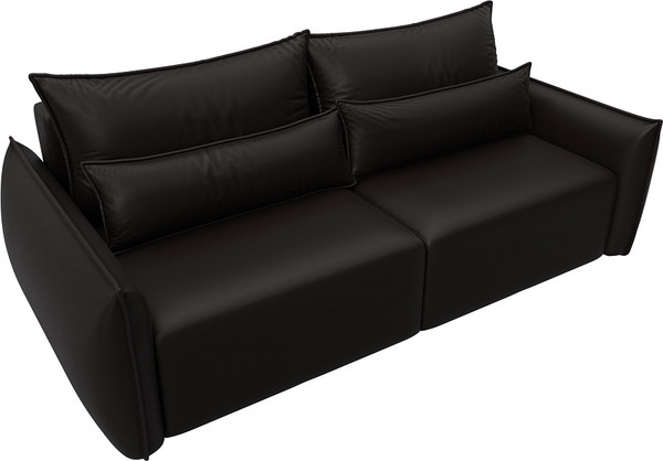 Изображение товара Диван Лига Диванов Лига-051 НПБ / 129879 (экокожа Grifon 12 коричневый)