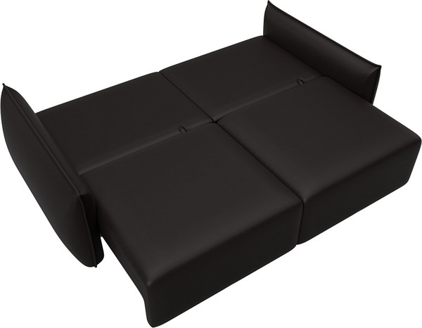 Изображение товара Диван Лига Диванов Лига-051 НПБ / 129879 (экокожа Grifon 12 коричневый)