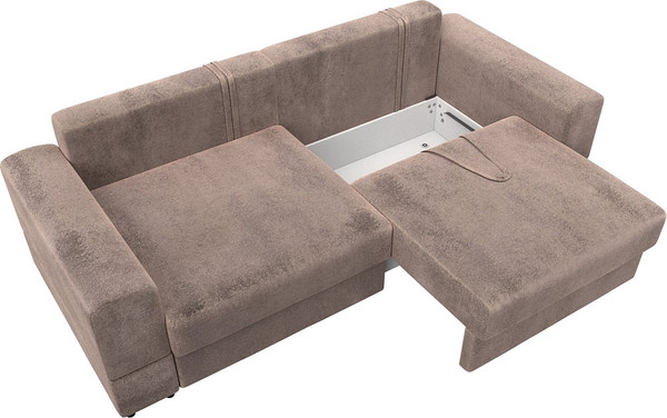 Изображение товара Диван Лига Диванов Лига-055 НПБ / 130172 (велюр Tower 05 бежевый)