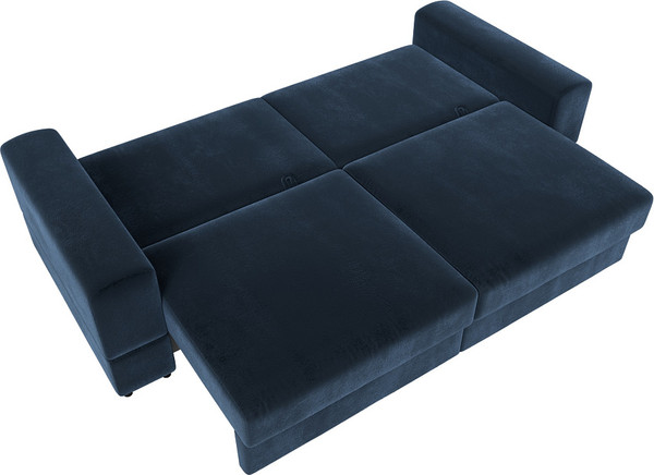 Изображение товара Диван Лига Диванов Лига-055 НПБ / 130173 (велюр Tower 13 синий)