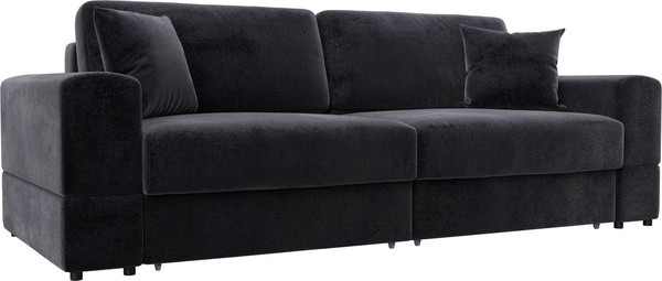 Изображение товара Диван Лига Диванов Лига-055 НПБ / 130175 (велюр Tower 11 темно-серый)