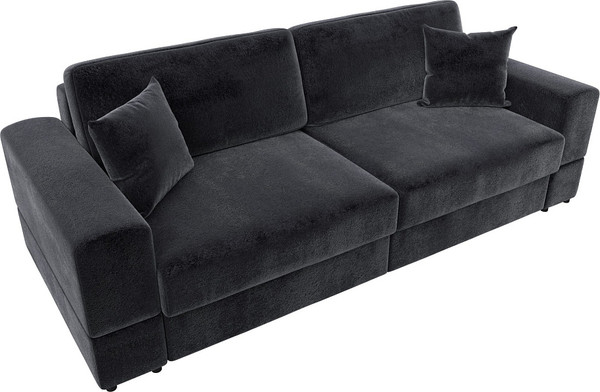 Изображение товара Диван Лига Диванов Лига-055 НПБ / 130175 (велюр Tower 11 темно-серый)