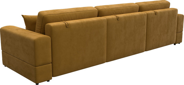 Изображение товара Диван Лига Диванов Лига-055 НПБ Лонг / 130188 (велюр Brut 10 желтый)