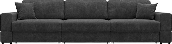 Изображение товара Диван Лига Диванов Лига-055 НПБ Лонг / 130189 (велюр Brut 16 темно-серый)